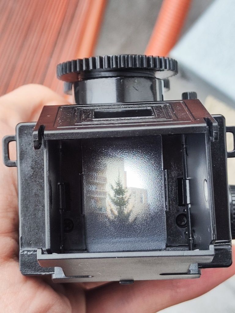 35mm TLR Lustrzanka Dwuobiektywowa jak Lubitel Flexaret PZO Start