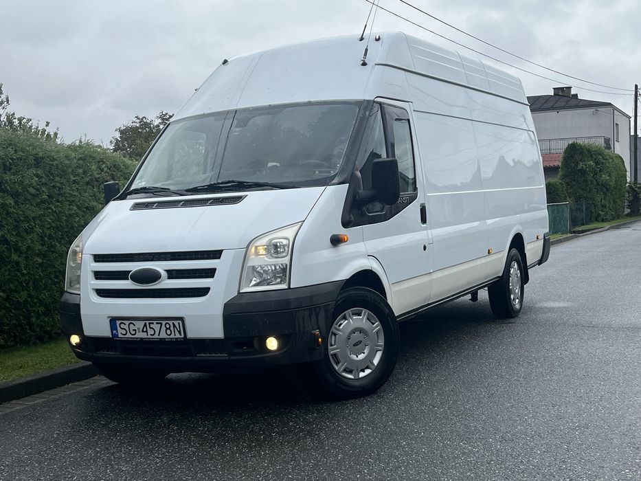 Ford Transit 2.4 Maxi Jumbo 140 koni.Ładny zadbany.Klima .Faktura Vat