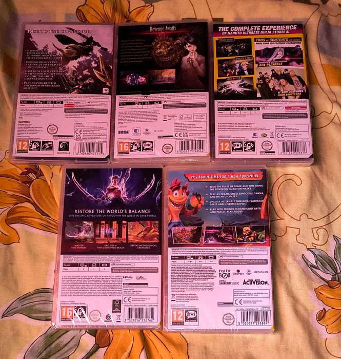 Ігри для Nintendo Switch одним лотом