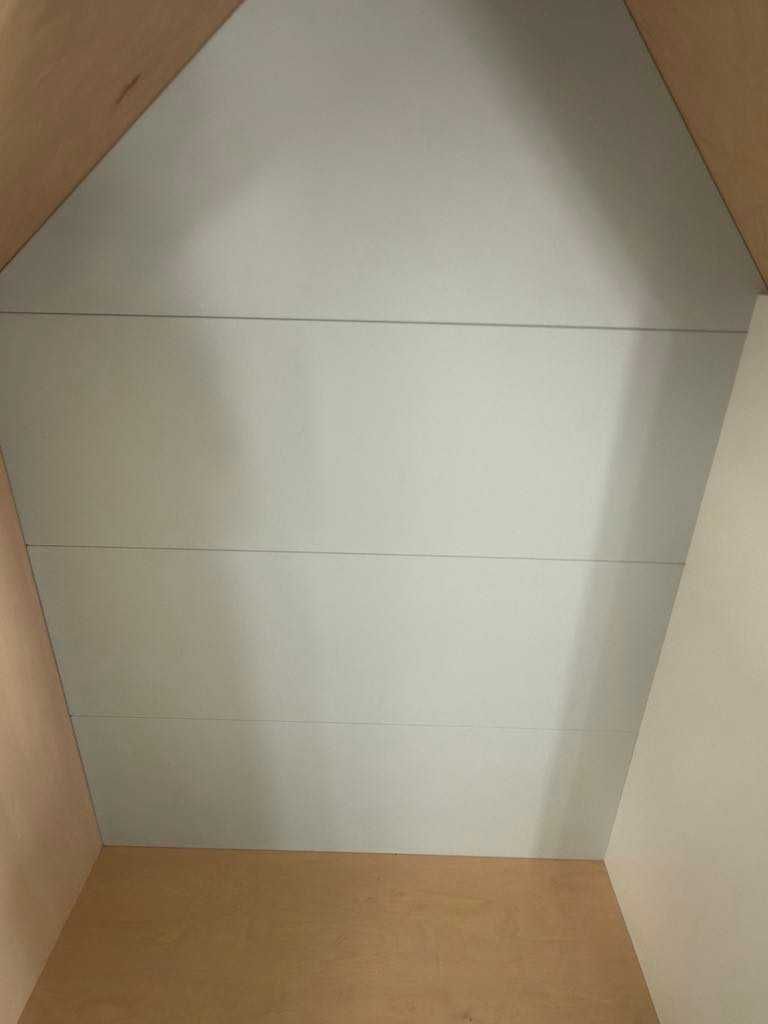 mebel domek/kryjówka dla dziecka, klon jasny, szary z moje bambino