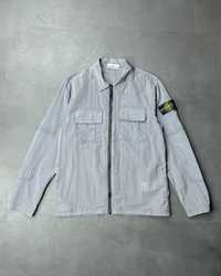 Сорочка Stone Island 11117 Nylon Overshirt Grey SI0104-GY