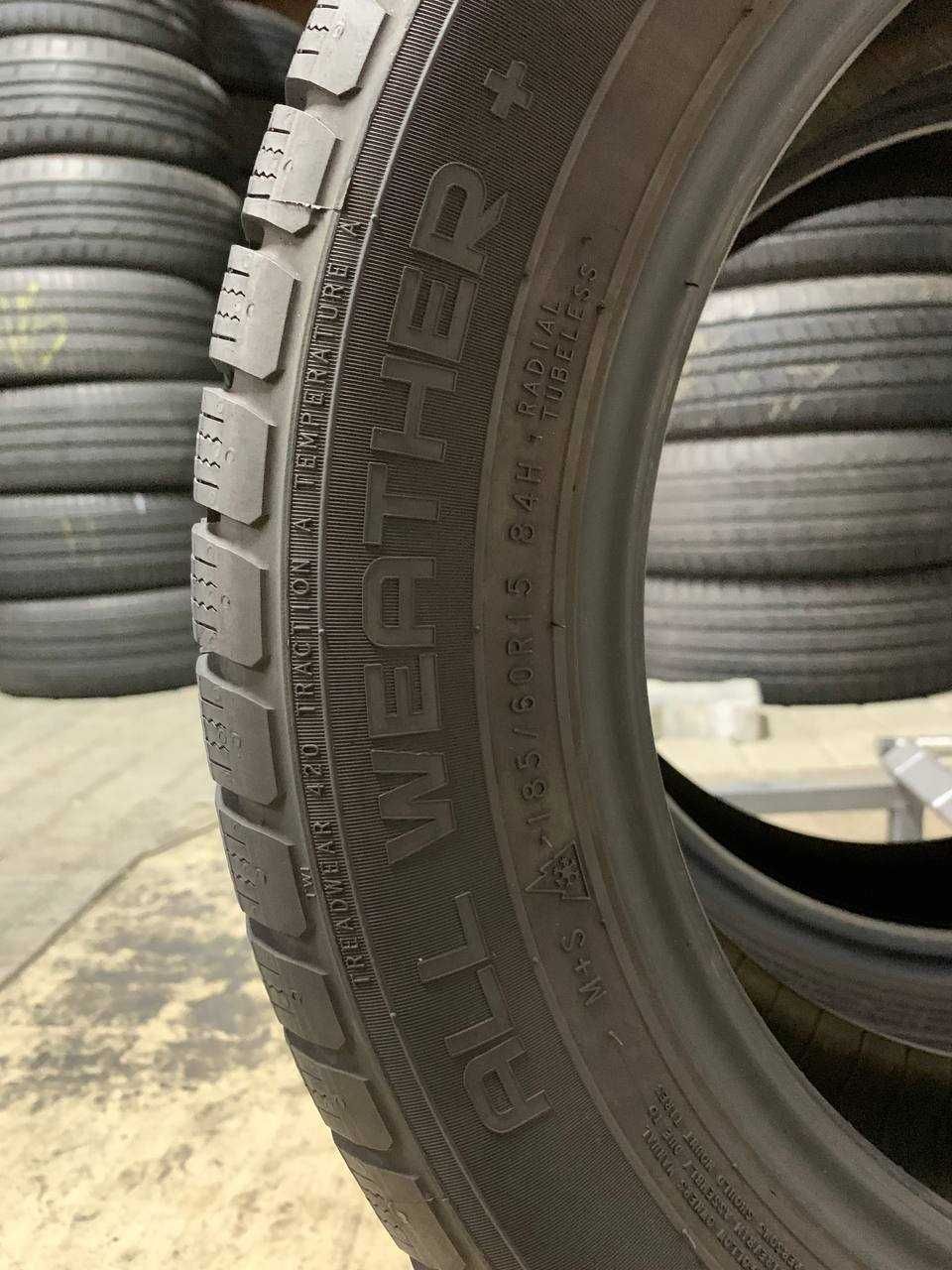 Шини Всесезонні бу Nokian AllWeather 185/60 R15 84H 2шт арт 126439