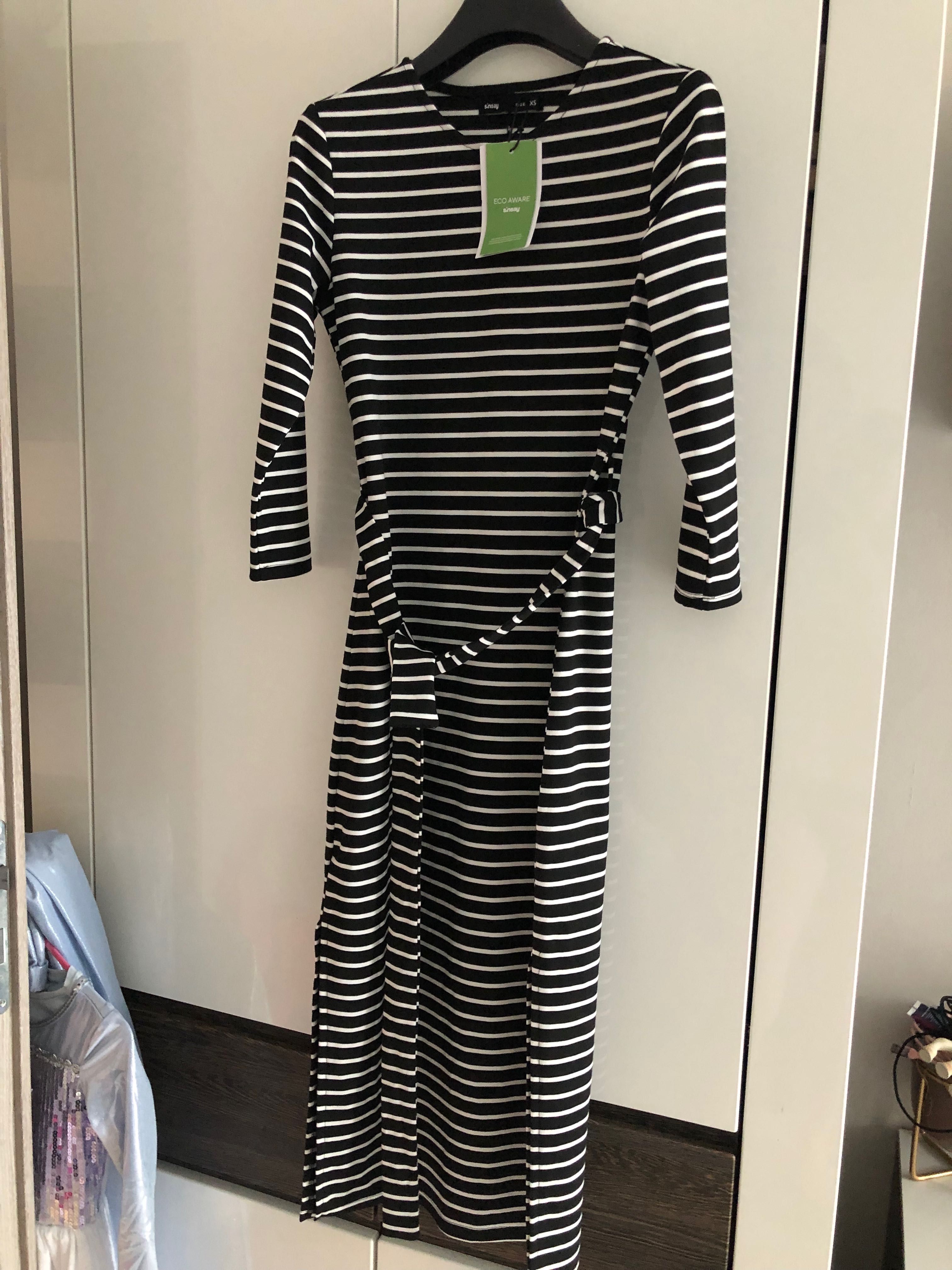 Nowa Sukienka 34 maxi sinsay xs paski