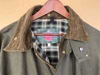 Casaco ensebado/british waxed impermeavel XL