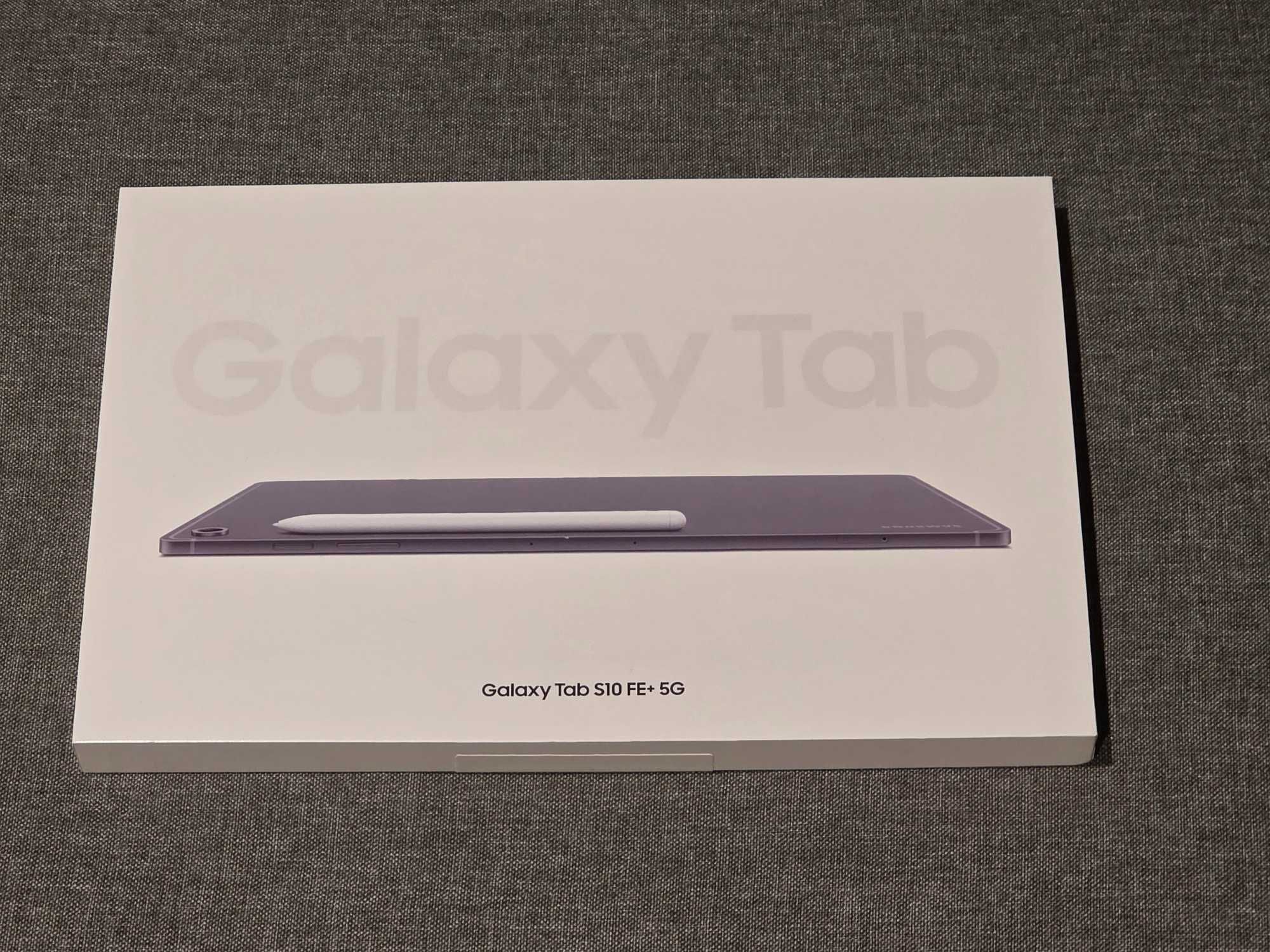 Nowy Tablet Samsung Galaxy Tab S10 FE+ 5G 8/128GB szary + Etui + Szkło
