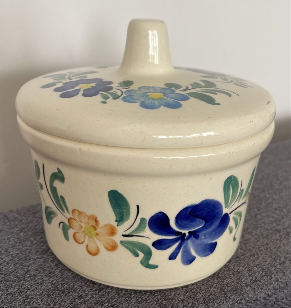 Fajans / Ceramika / Porcelana Włocławek PRL , pojemnik