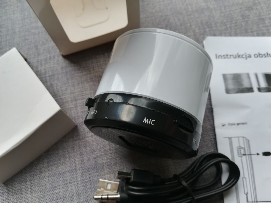 Głośnik bluetooth na kartę SD Micro + karta nowy zestaw