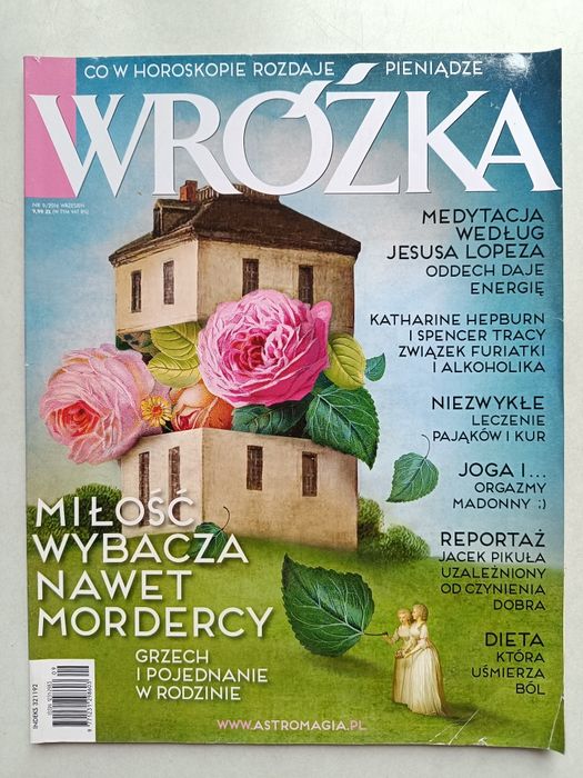 czasopismo Wróżka nr 9/2016 horoskopy wrzesień 2016