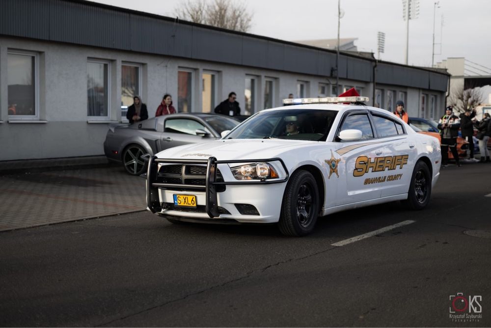 Dodge Charger – Oryginalny radiowóz szeryf z USA! auto do ślubu, event