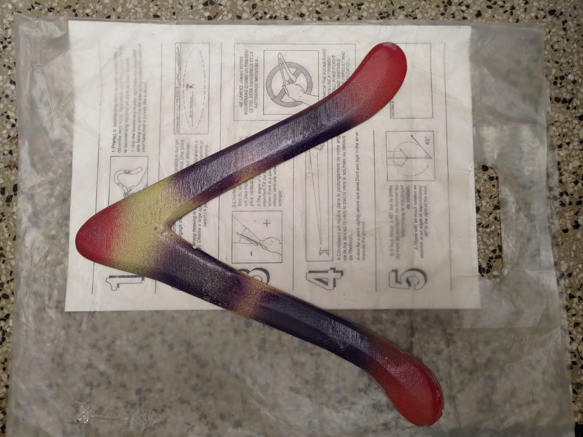 Boomerang para recreio