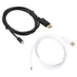 Кабель Mini Display Port – DisplayPort DP 1.8 метра v1.2 Full HD 4K
