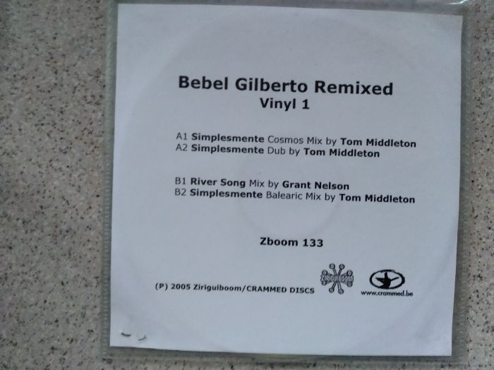 CD x 2 Bebel Gilberto Remixed 2005 Crammed Discs  PROMO