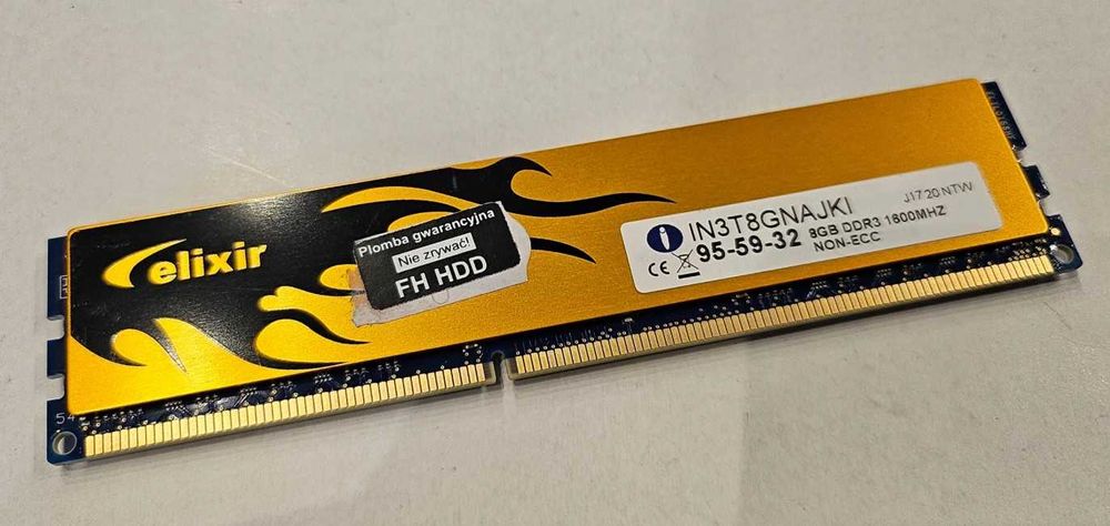A163] Pamięć DDR3 8GB Elixir IN3T8GNAJKI 1600