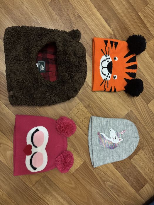 Шапки осінь-зима, 1-4 роки