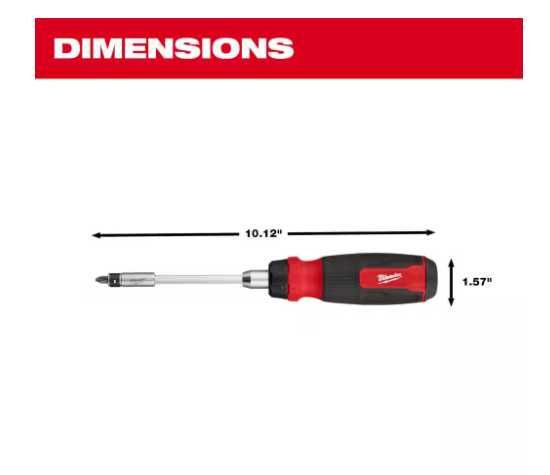 Багатобітна викрутка з храповим механізмом 27 в 1 Milwaukee