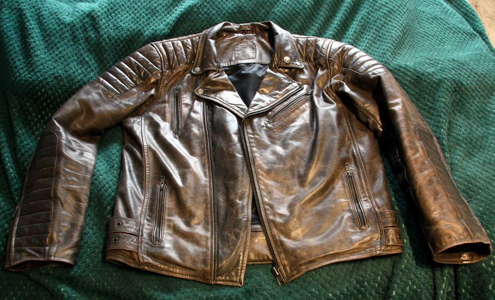 Kurtka skórzana Broger Ohio Vintage Brown XL.