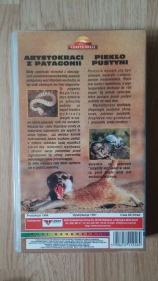 Ukryty Świat - Arystokraci z Patagonii VHS