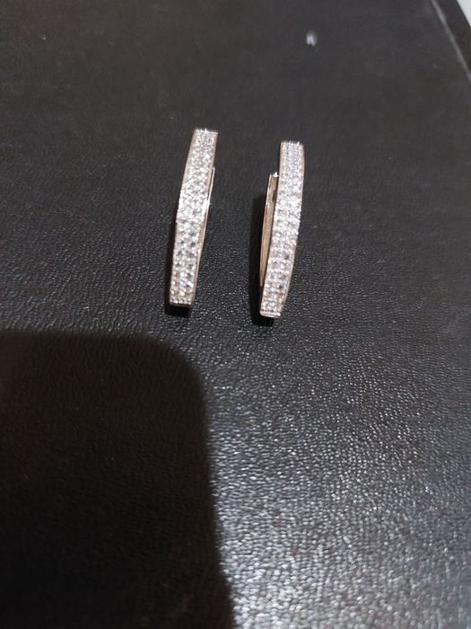 Серебряные женские серьги