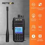 Retevis RT3S DMR GPS Портативная Двухдиапазонная Рация / Радиостанция