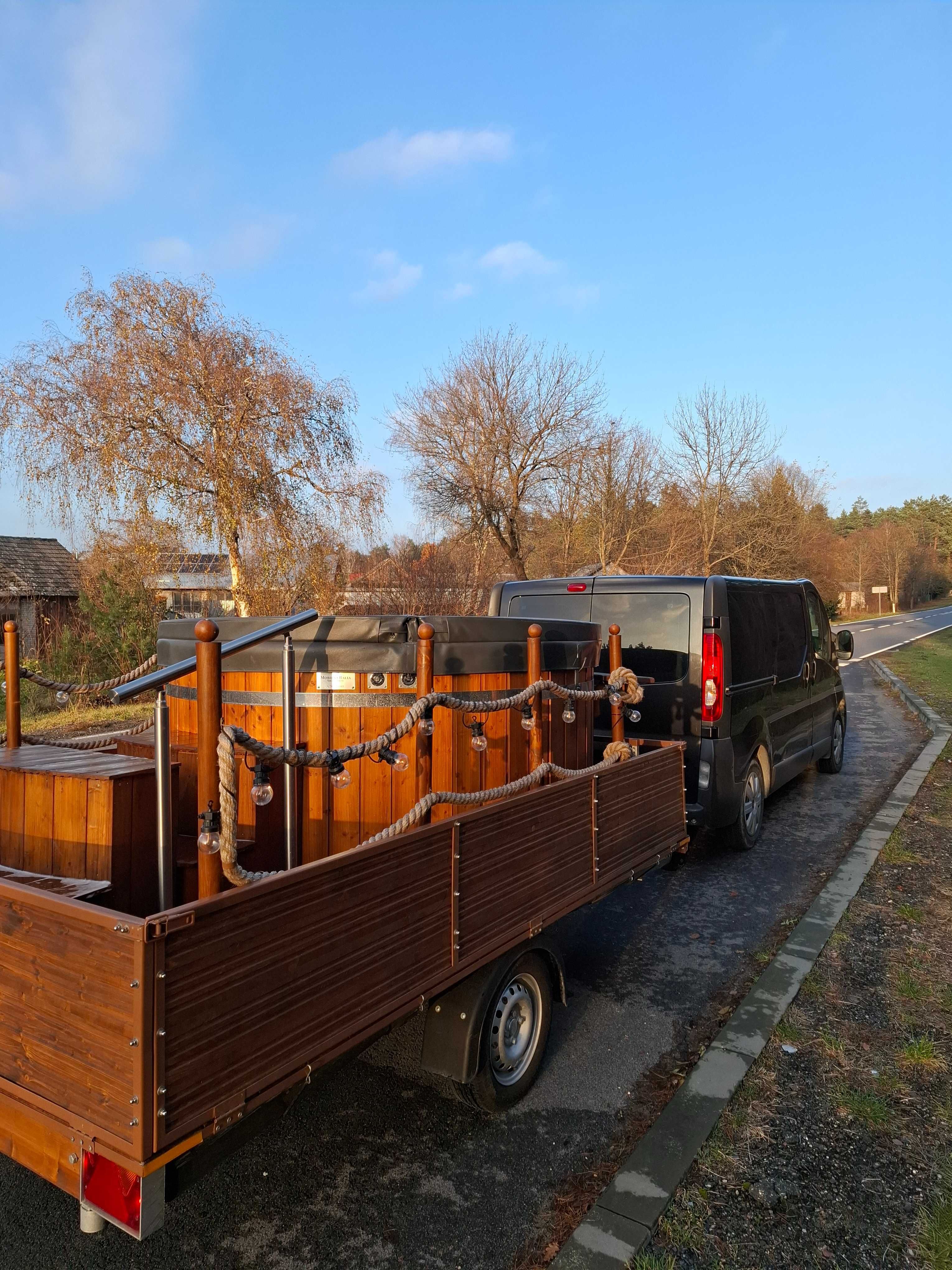 MOBILNA Balia / Bania / Jacuzzi Krasnobród / Roztocze DOWÓZ GRATIS