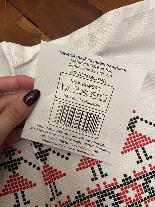 Pano/ Passadeira para mesa