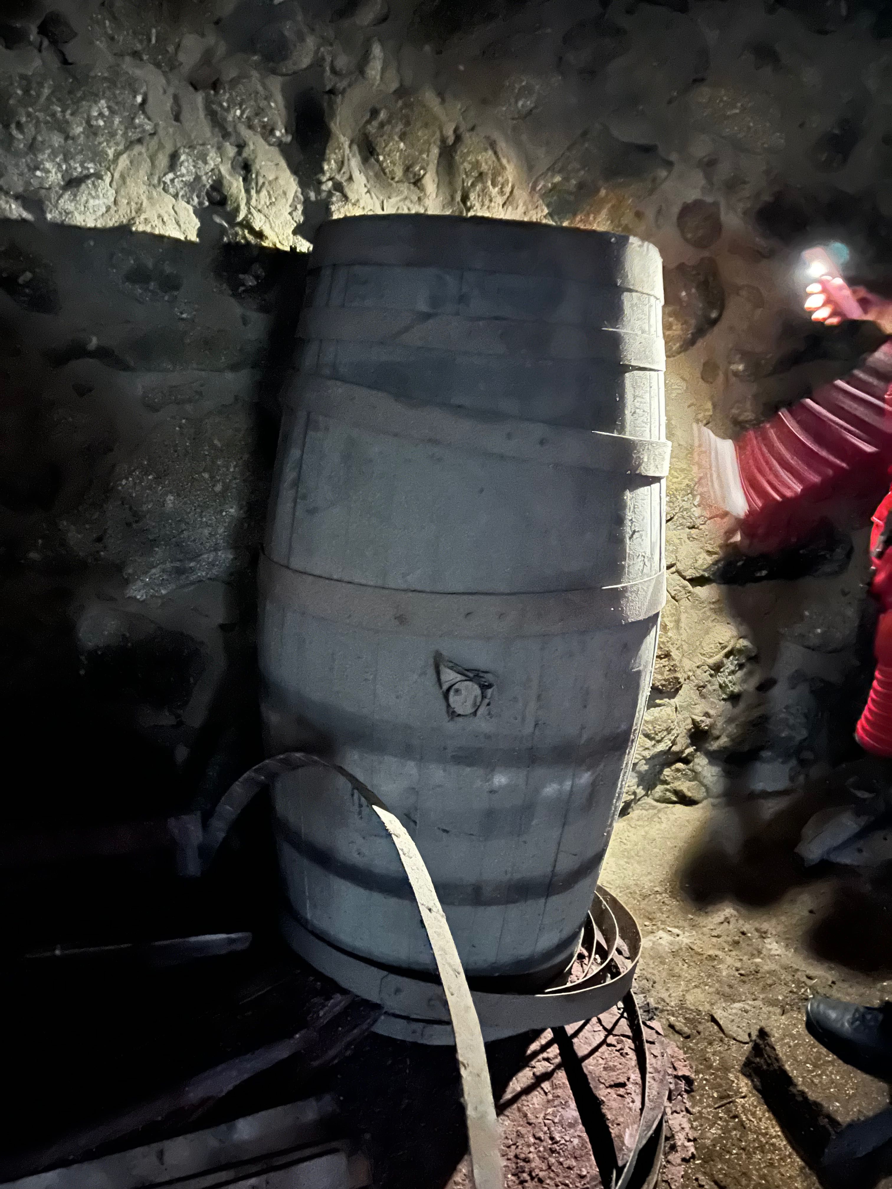 Barril antigo para vinho