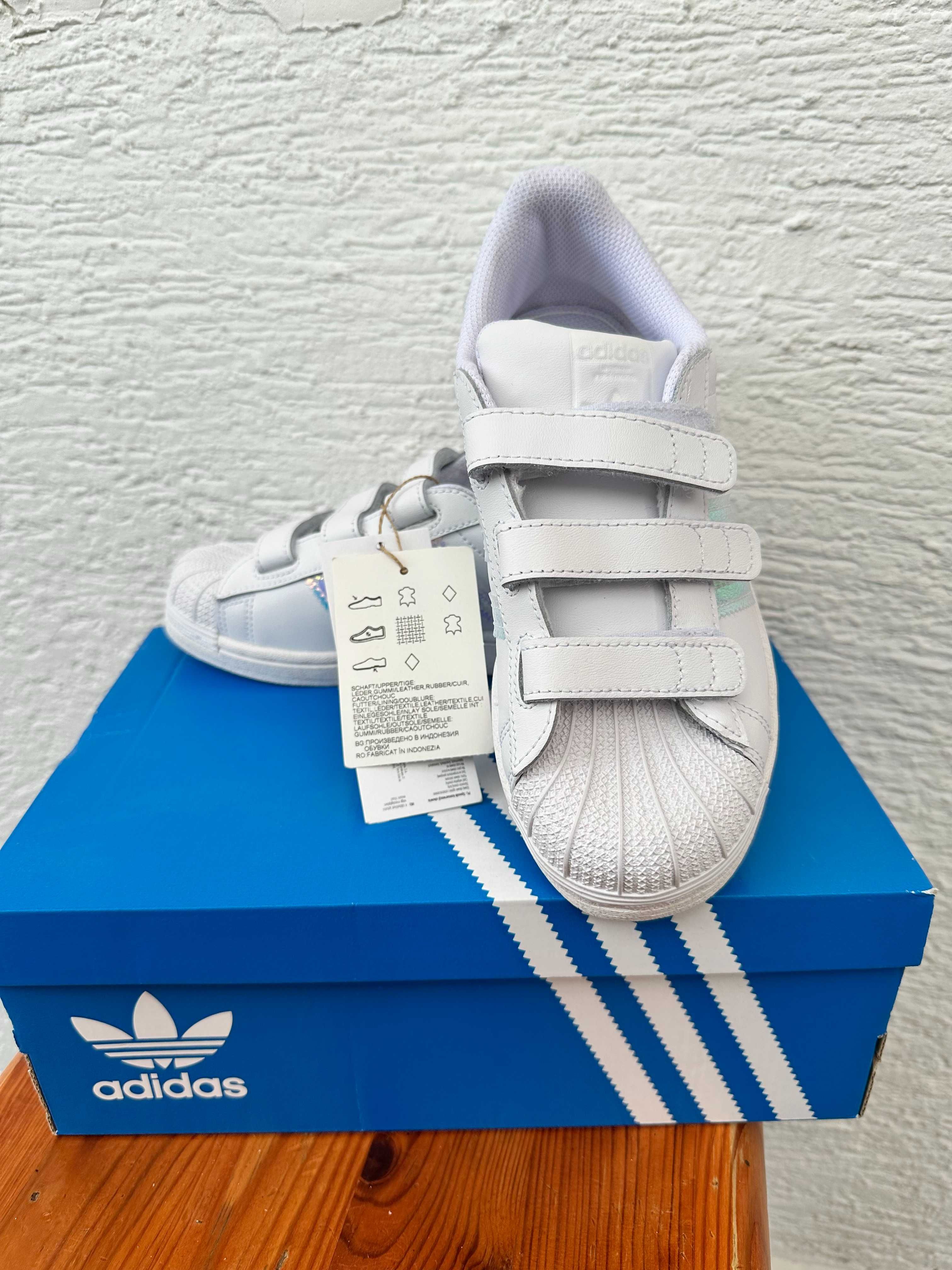 Adidas Superstar białe, nowe rozm. 35 dla dziewczynki