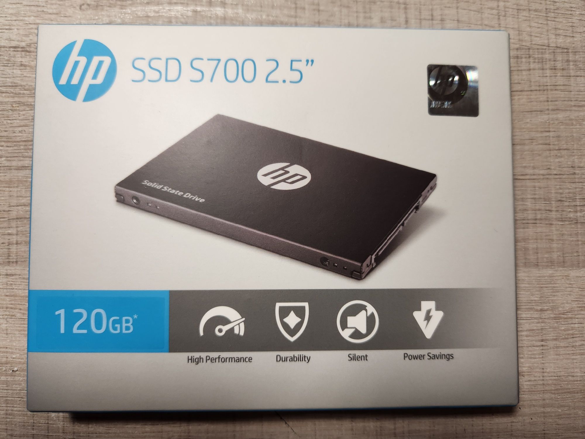 SSD диск HP S700 120GB 2.5" SATAIII 3D NAND TLC (2DP97AA)