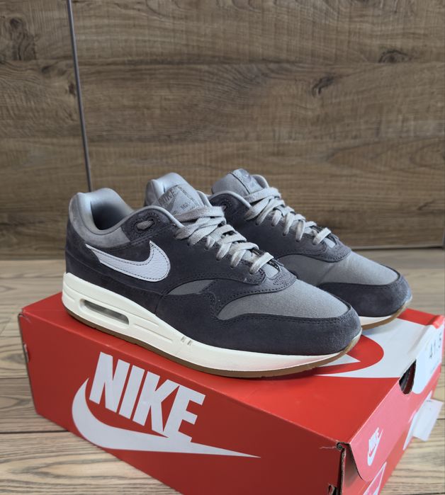 Кросівки Nike Air Max 1 Premium Crepe Soft Grey ОРИГІНАЛ!!!