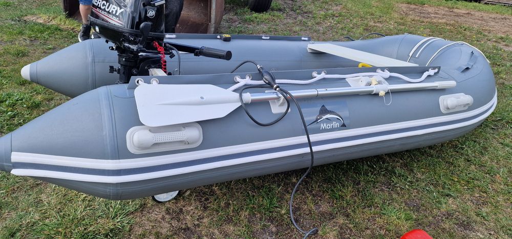 Ponton Marlin 300 z silnikiem Mercury 6km