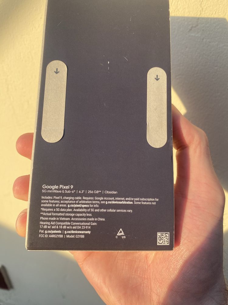 New Google Pixel 9 16/256 Obsidian