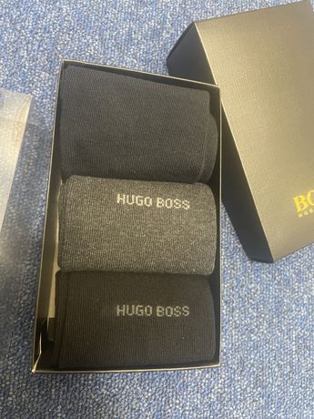 Nowe skarpety męskie Hugo Boss 3 pack