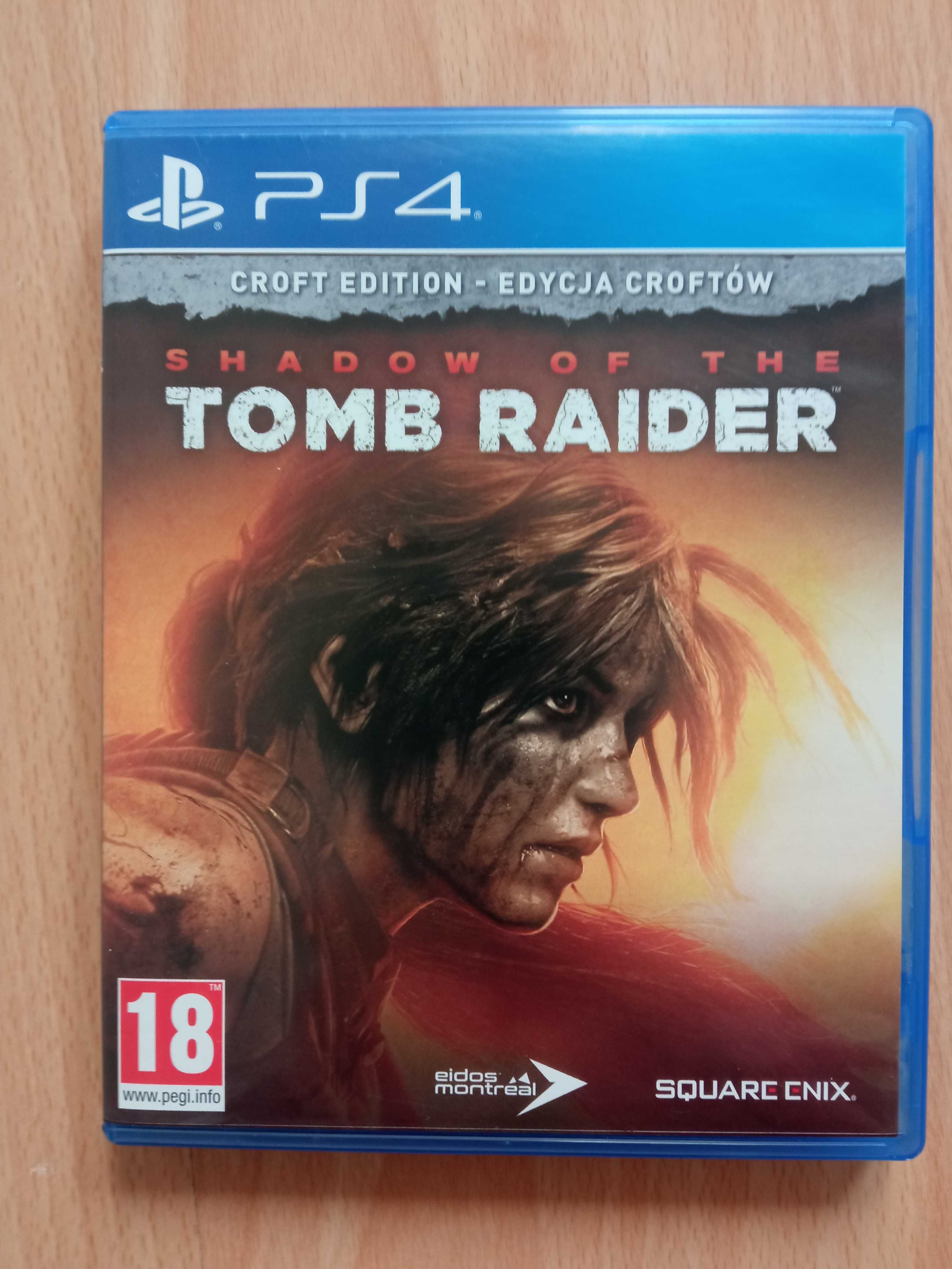 Gra Playstaion Ps 4/ Ps 5 Shadow of Tomb Raider Edycja kompletna