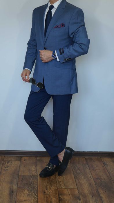 Marynarka Nowa Ted Baker Wełna Rozmiar 40(L-XL) Kolor Granatowy