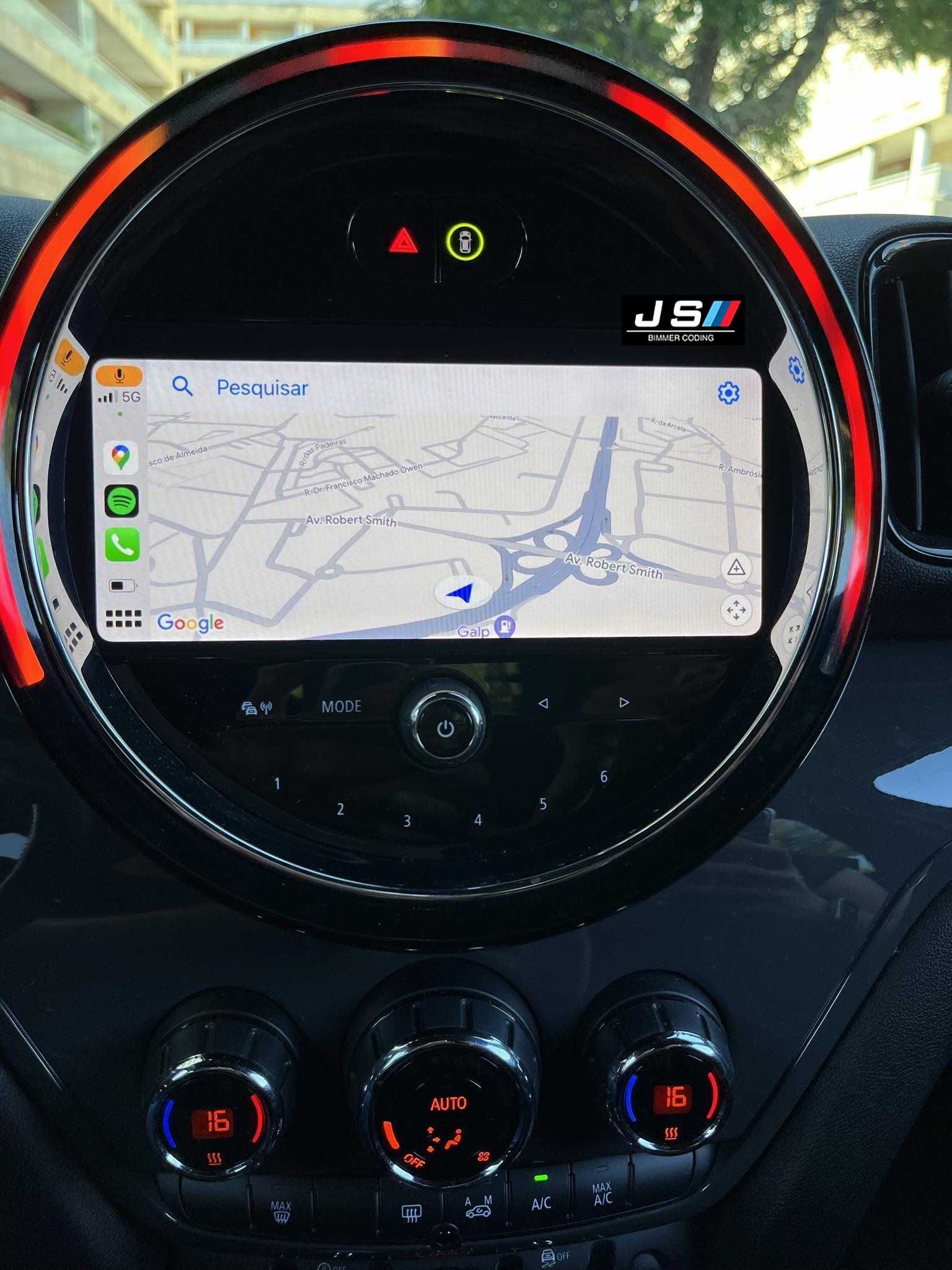 BMW MINI Carplay ativação