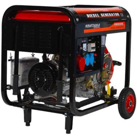 Agregat prądotwórczy Diesel 6500W 12/230/400V KD120