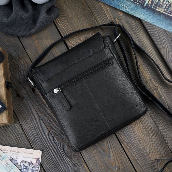 listonoszka męska skórzana torba na ramię paolo peruzzi t-59-bl