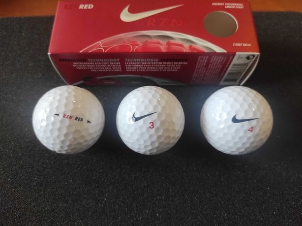 Piłki golfowe NIKE RZN Red 3 szt Piłka golfowa NOWE