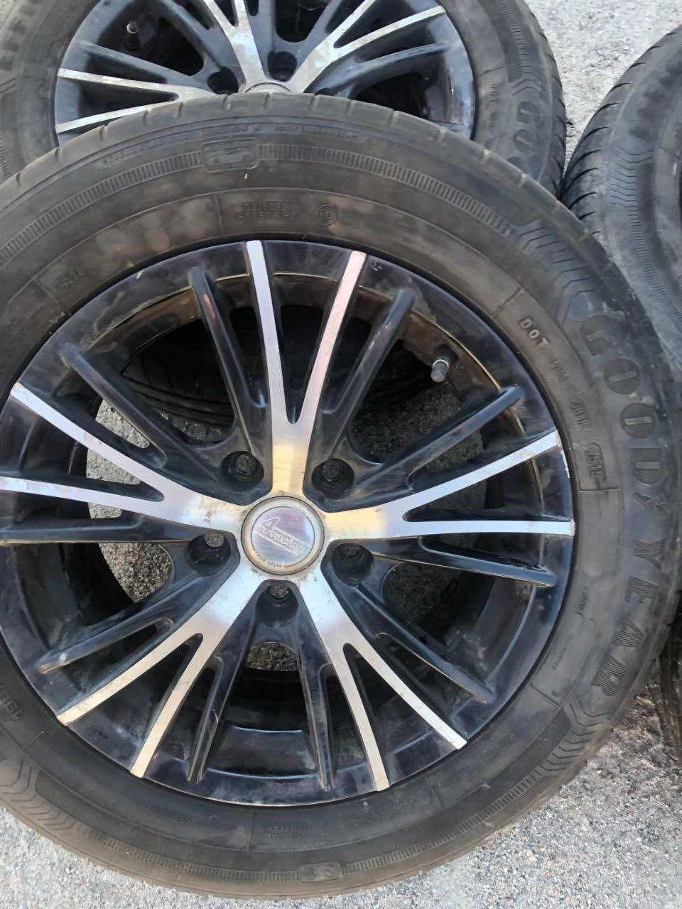 Колеса диски с резиной 5х110 195/65 R15 Opel Chevrolet Daewoo Опель