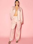 Піжама сатинова з штанами Victoria’s Secret пижама Вікторія Сікрет р.М