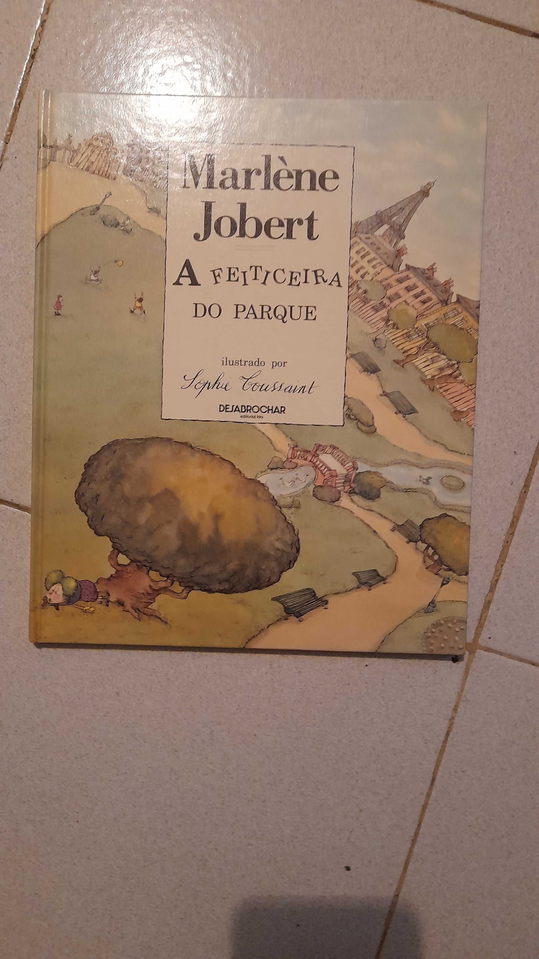 Livro Infantil Ilustrado A Feiticeira do Parque - Marlene Jobert