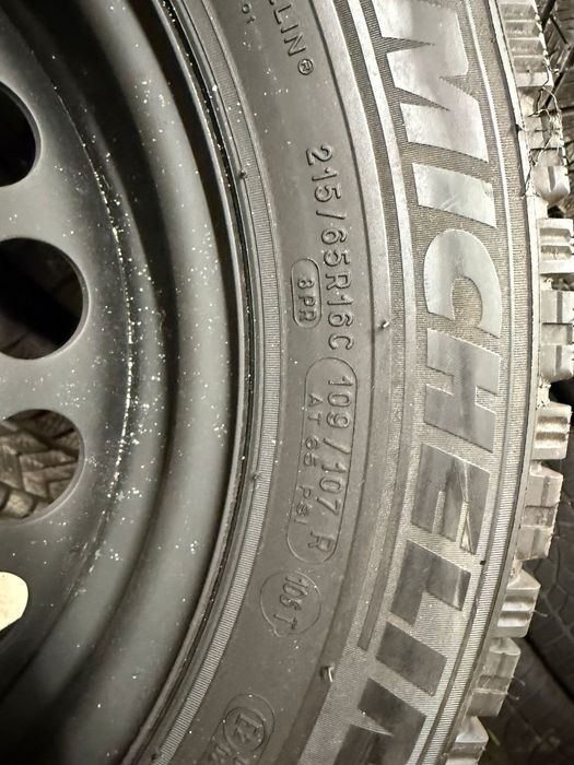 Koła Zimowe VW T5 T6 Opony zimowe Michelin 215/65R16C