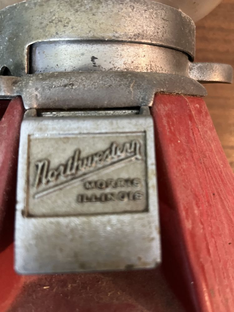 Northwestern Morris Illinois chewing gum machine. USA 1950 -