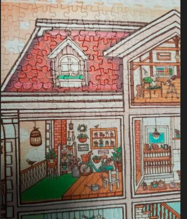 Puzzle Pintoo 1000 "Sweet Home", plastikowe