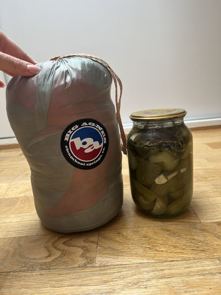 Пуховий спальник Big Agnes Pluton UL 40 Regular, спальний мішок