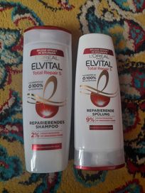 Loreal Elvital total repair 5 szampon i odżywka do włosów
