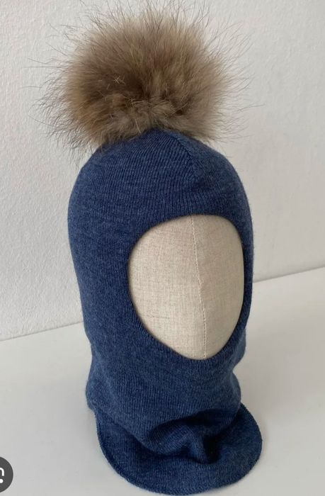 Шапка шлем на флісі