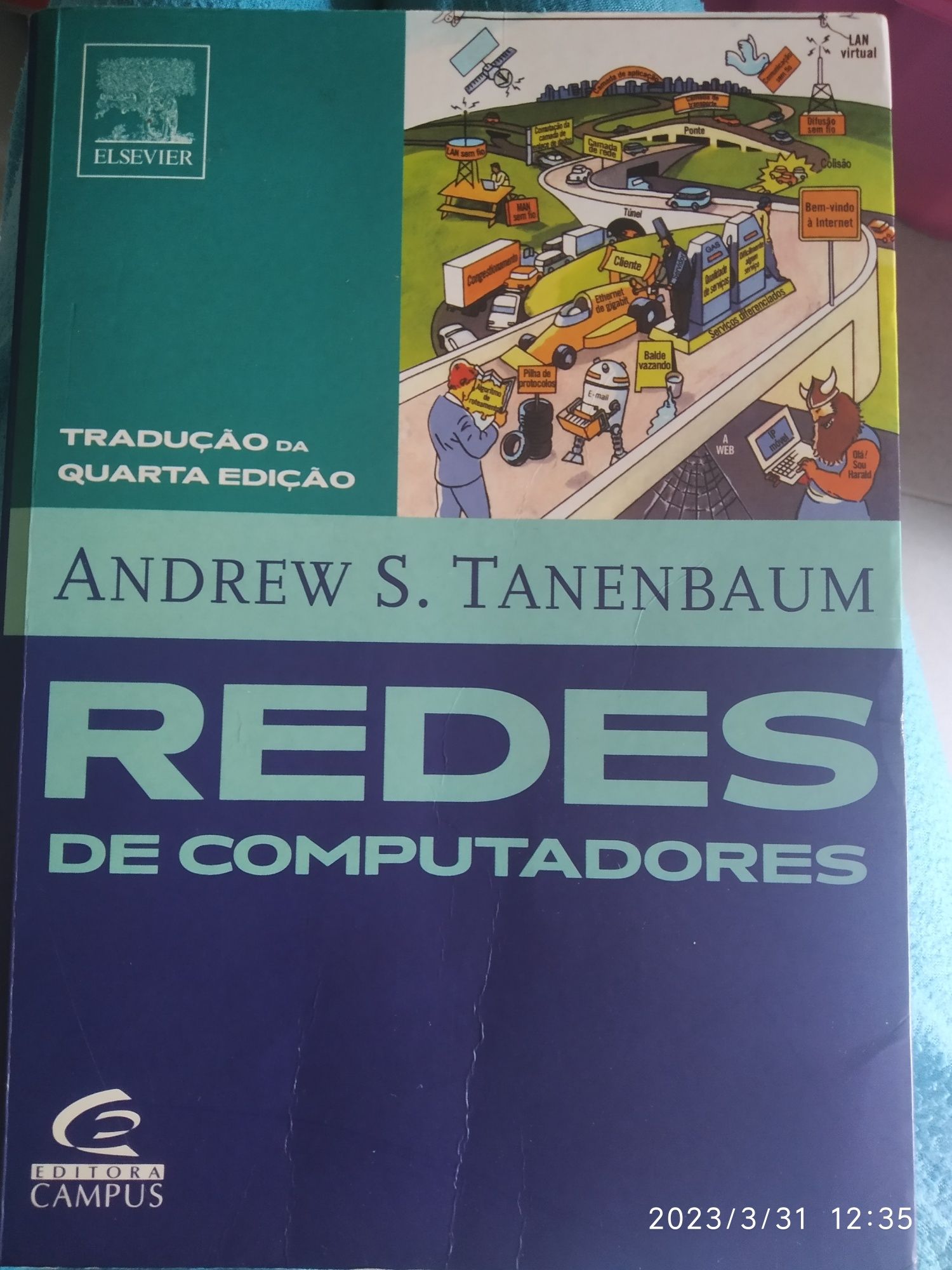 Vendo livro redes de computadores