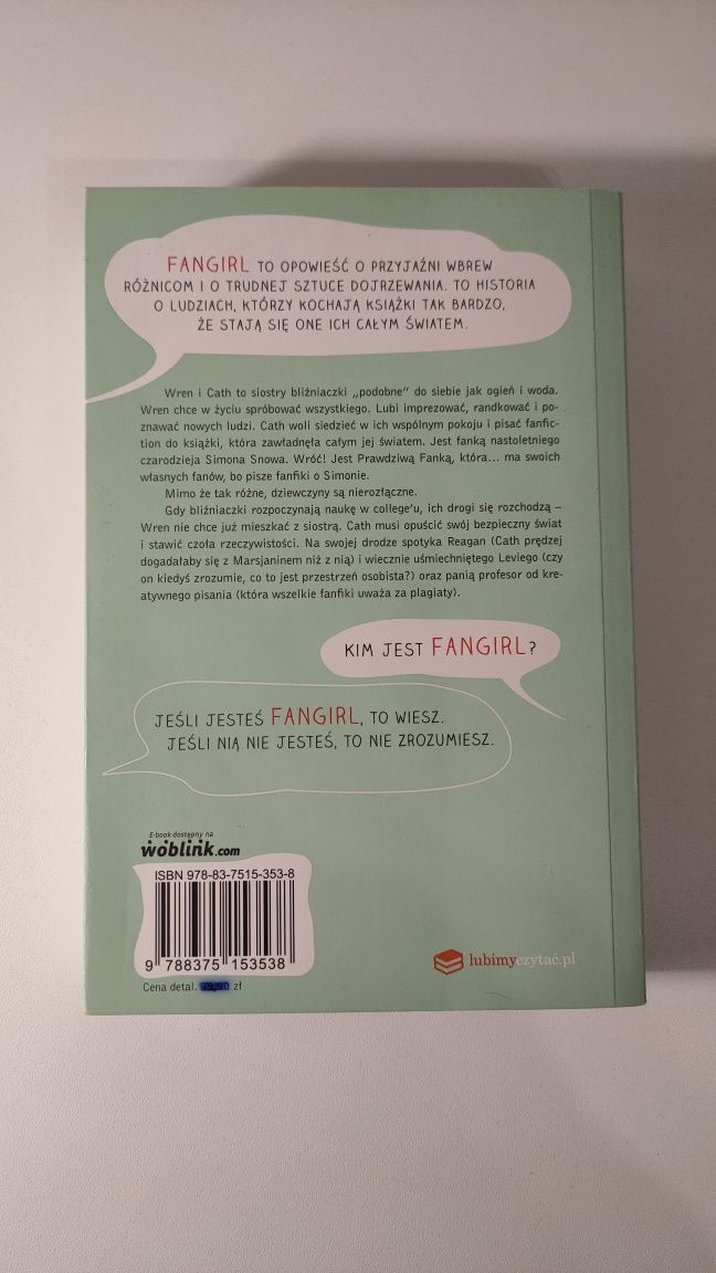 Fangirl, Rainbow Rowell