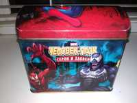 Кейс коробка сундук бокс Карточки Человек-паук